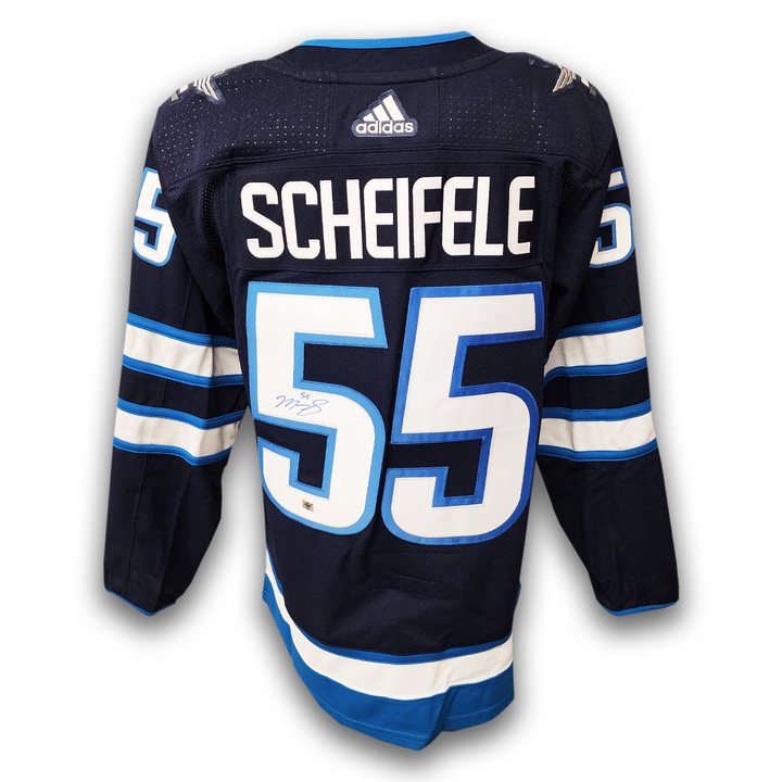 Mark Scheifele Autographed Winnipeg Jets Home Adidas Jersey