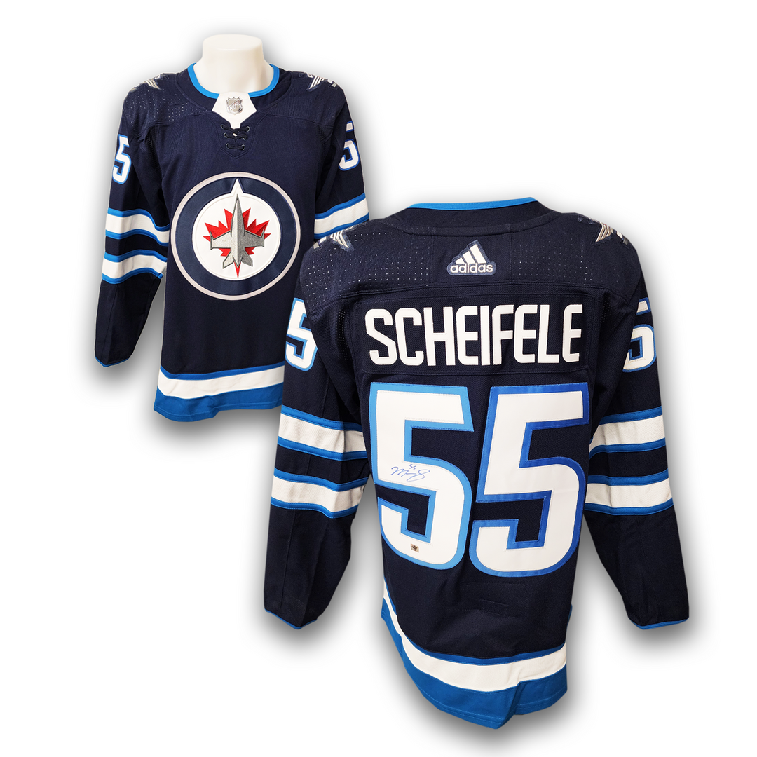 Mark Scheifele Autographed Winnipeg Jets Home Adidas Jersey