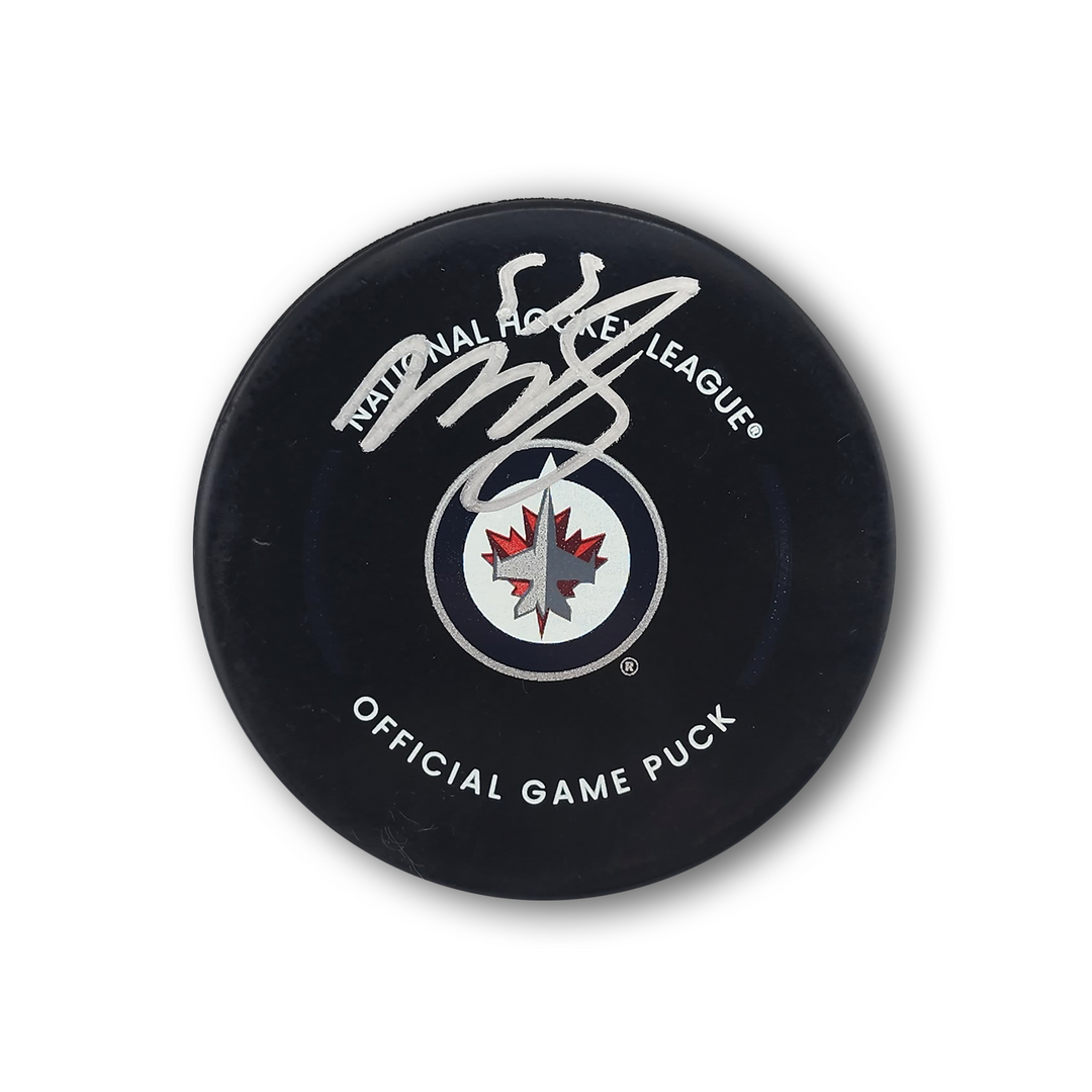 Mark Scheifele Winnipeg Jets Autographed Official Hockey Puck