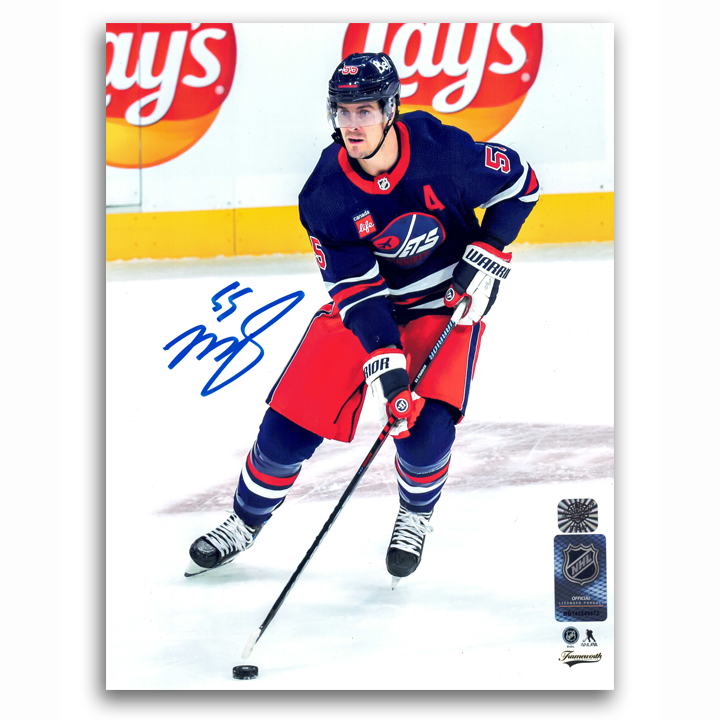 Mark Scheifele Winnipeg Jets Autographed Alternate 8x10 Photo