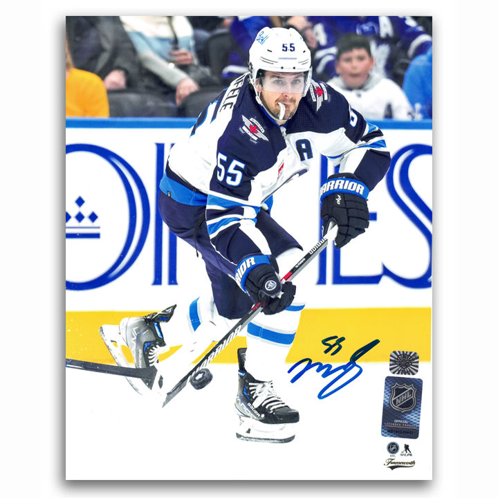 Mark Scheifele Winnipeg Jets Autographed Away 8x10 Photo