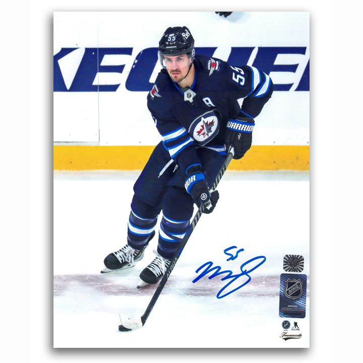 Mark Scheifele Winnipeg Jets Autographed Home 8x10 Photo