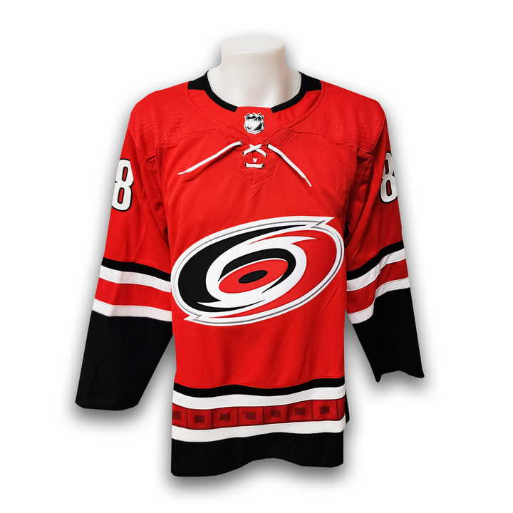 Martin Necas Autographed Carolina Hurricanes Home Adidas Jersey