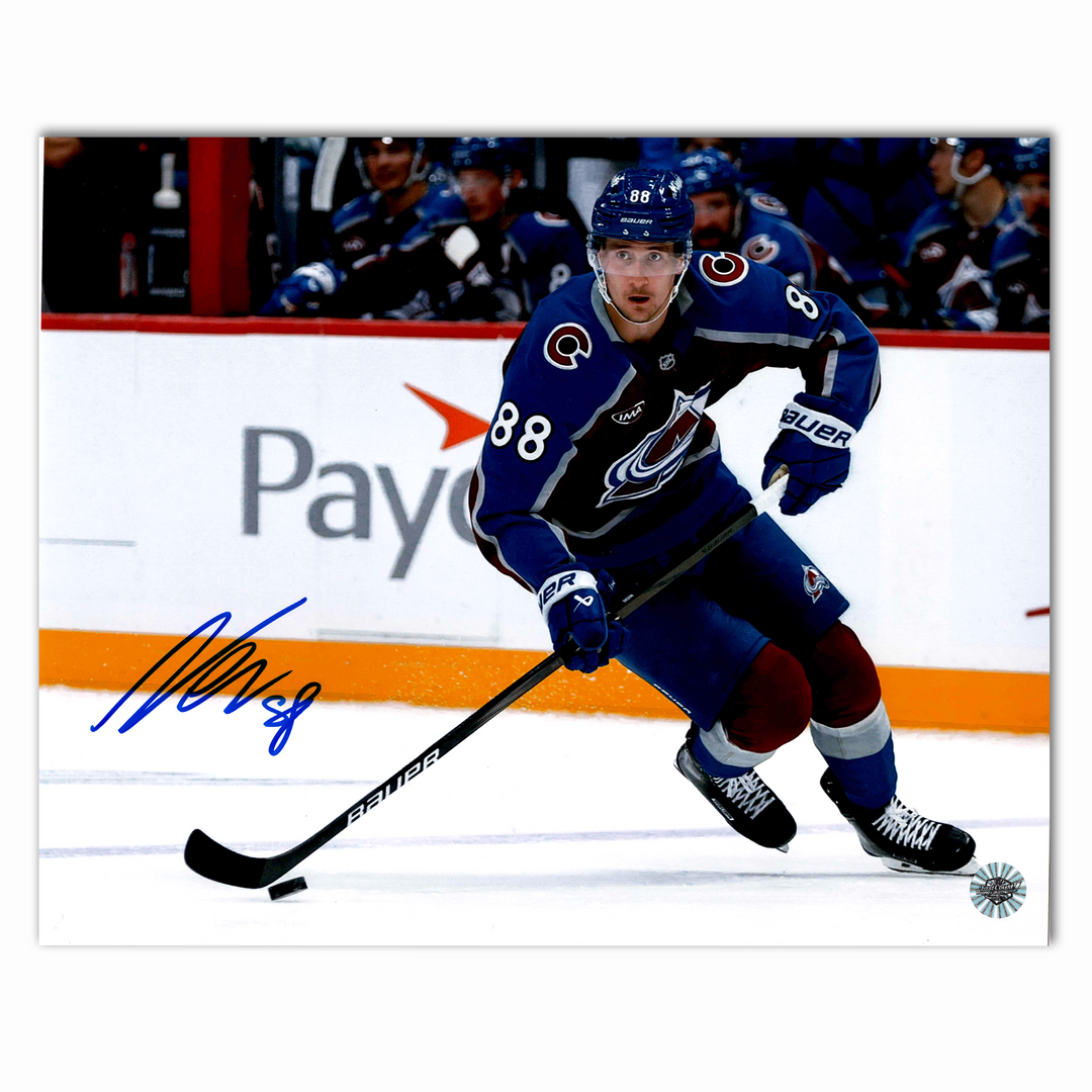 Martin Necas Autographed Colorado Avalanche Home Horizontal 8x10 Photo