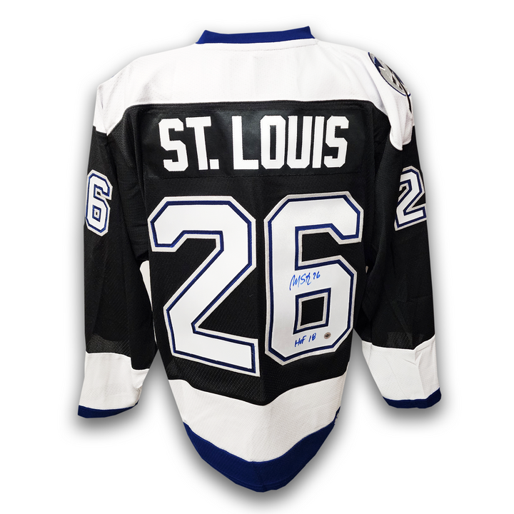 Martin St. Louis Autographed Tampa Bay Lightning Adidas Team Classic Jersey