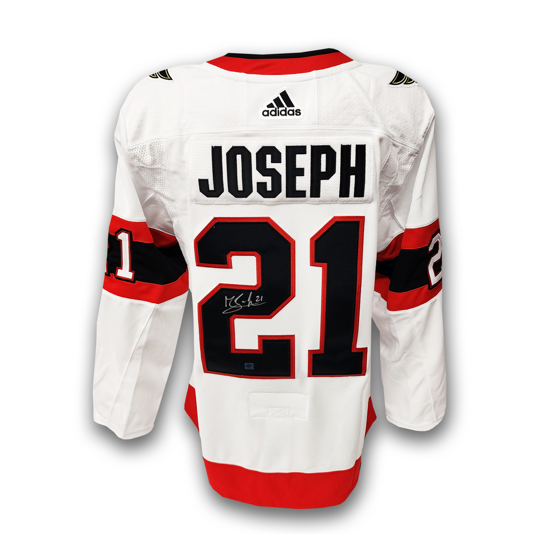 Mathieu Joseph Autographed Ottawa Senators Away Adidas Jersey