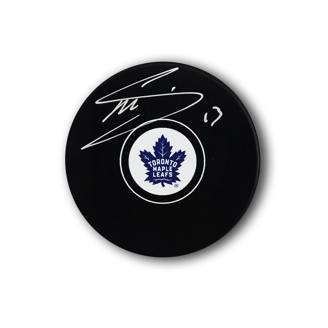 Mats Sundin Autographed Toronto Maple Leafs Hockey Puck