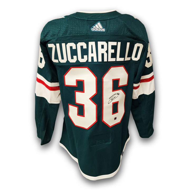 Mats Zuccarello Autographed Minnesota Wild Adidas Jersey