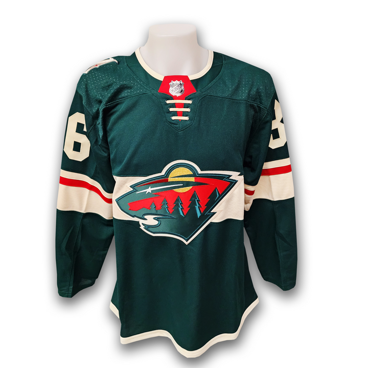 Mats Zuccarello Autographed Minnesota Wild Adidas Jersey