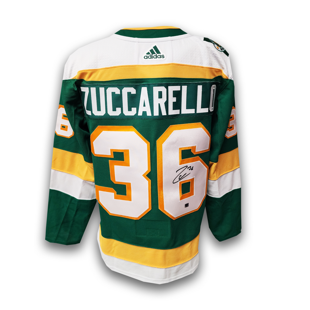 Mats Zuccarello Autographed Minnesota Wild Alternate Adidas Jersey