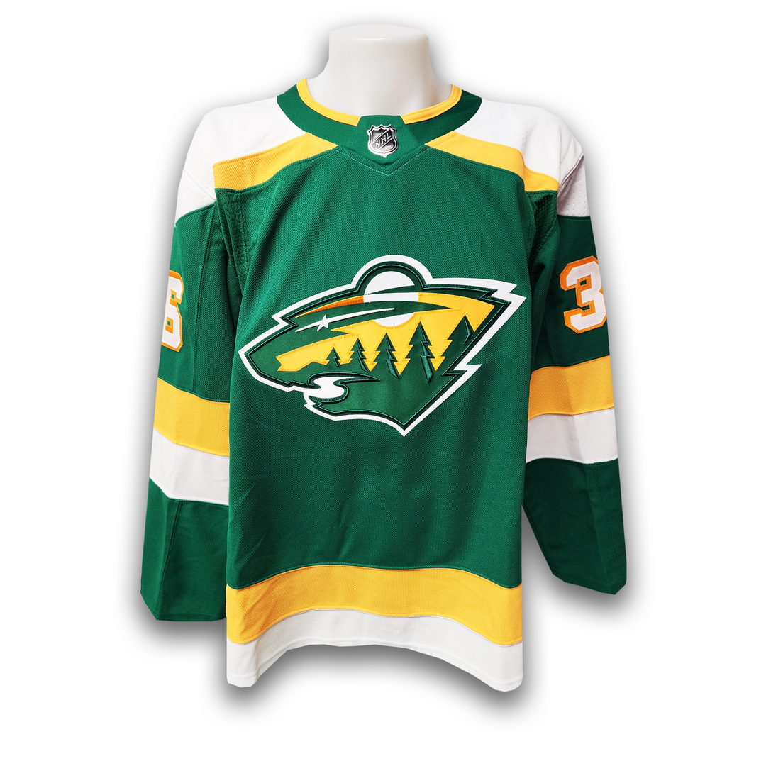Mats Zuccarello Autographed Minnesota Wild Alternate Adidas Jersey