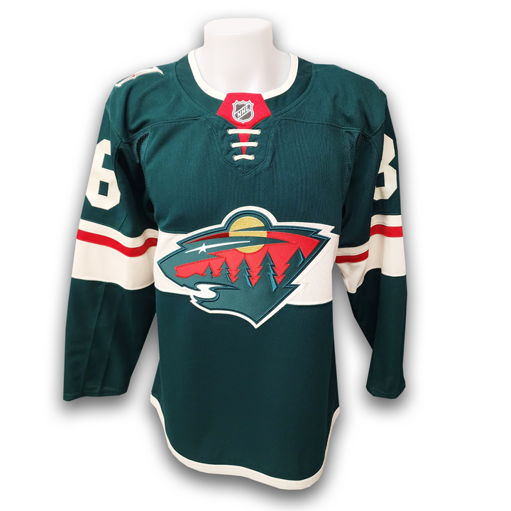 Mats Zuccarello Autographed Minnesota Wild Home Fanatics Premium Jersey
