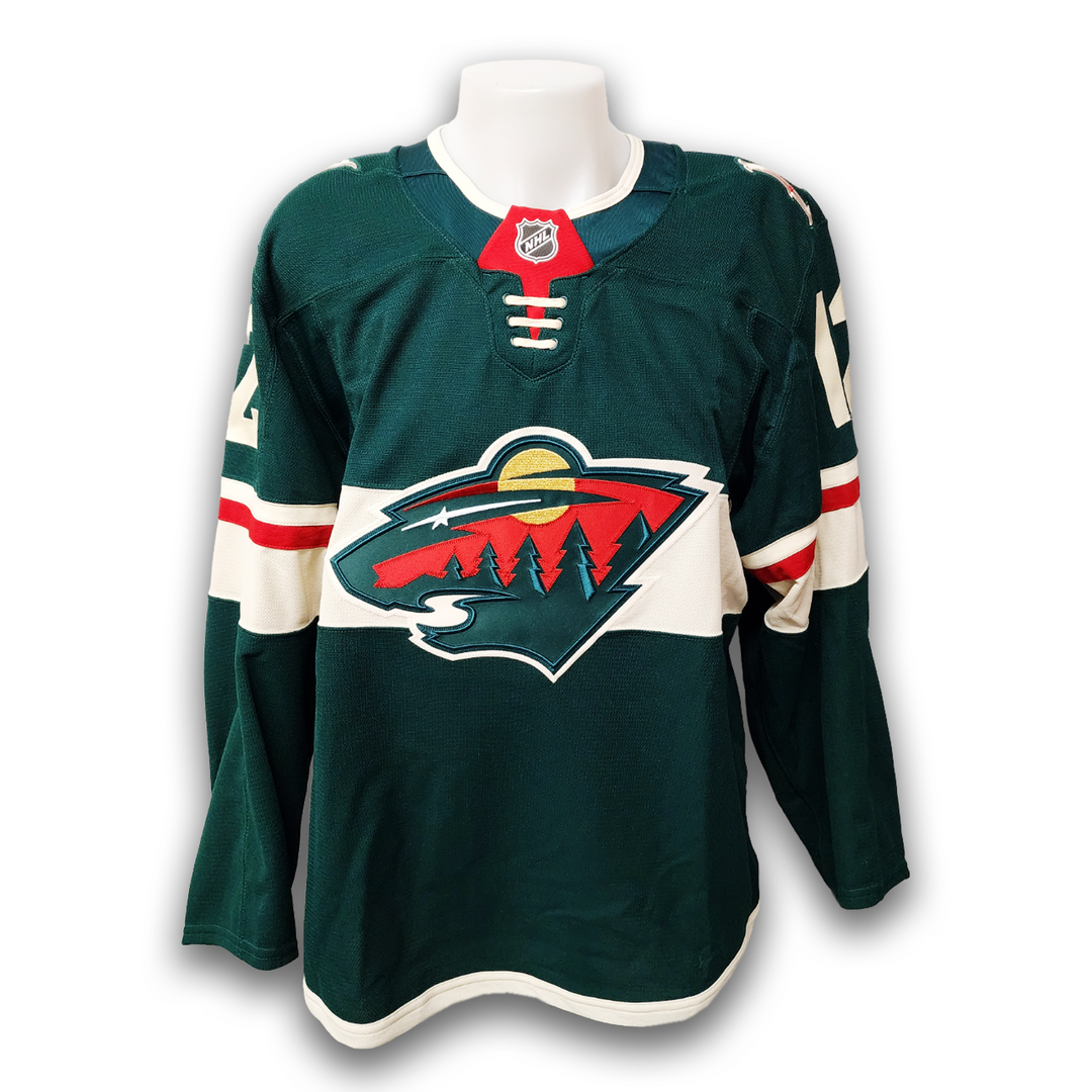 Matt Boldy Autographed Minnesota Wild Home Fanatics Authentic Pro Jersey