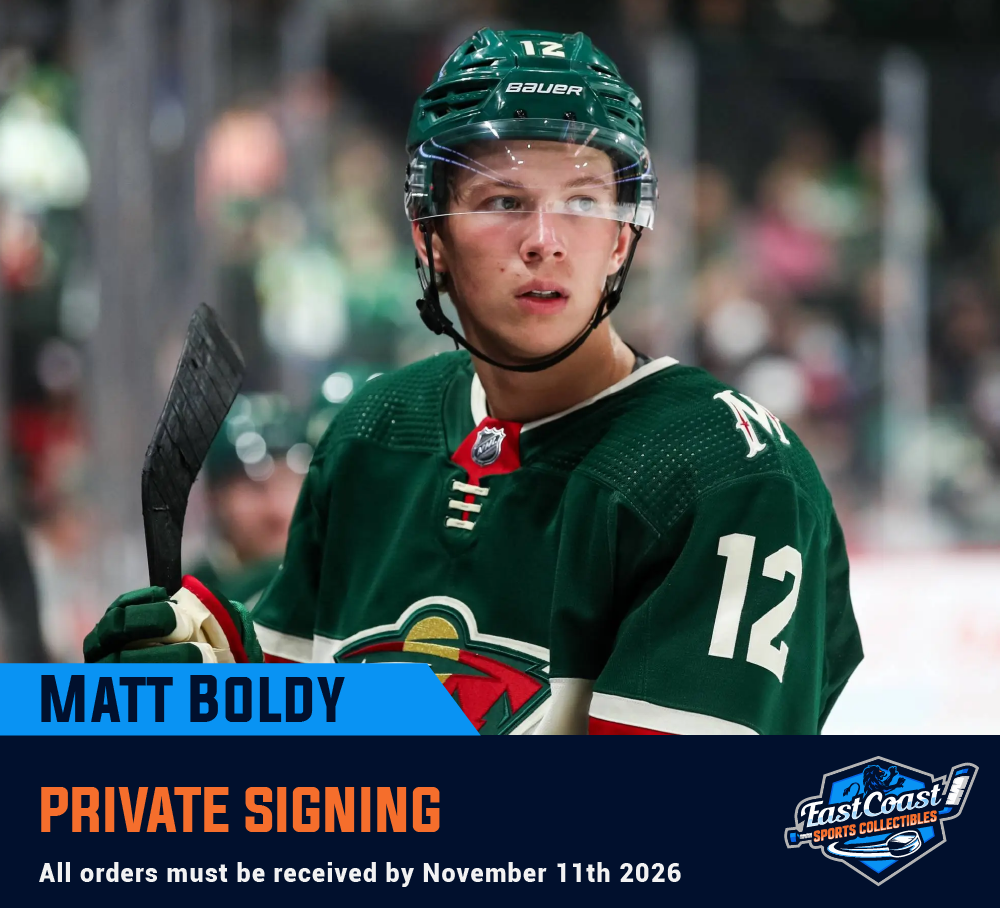 Pre-Order - Matt Boldy - Your Hockey Card