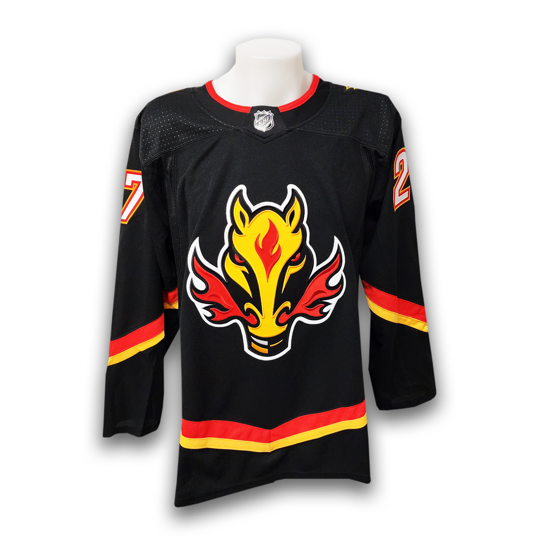 Matt Coronato Autographed Calgary Flames Alternate Adidas Jersey