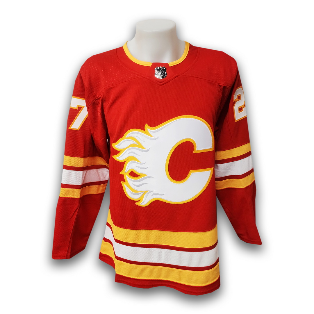 Matt Coronato Autographed Calgary Flames Home Adidas Jersey