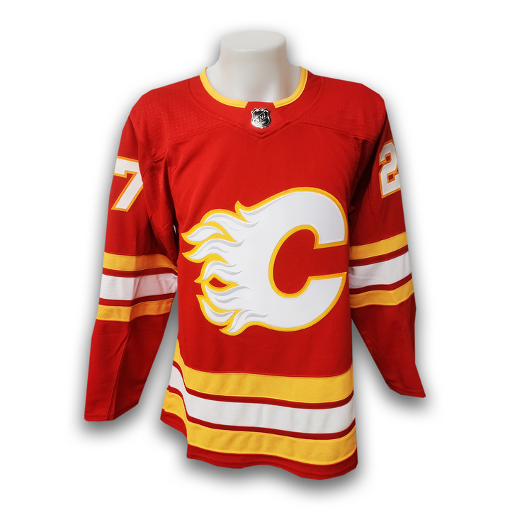 Matt Coronato Autographed Calgary Flames Home Adidas Jersey