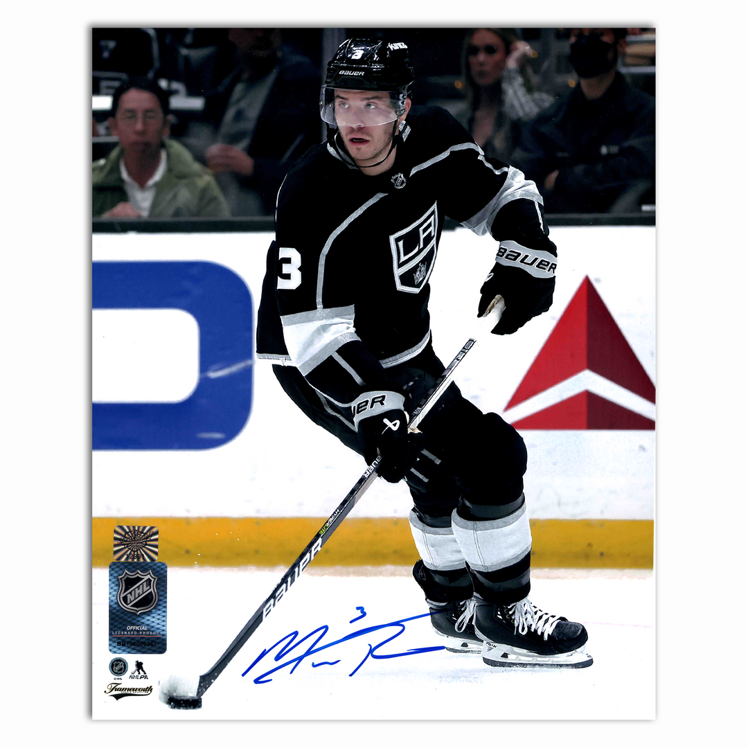 Matt Roy Autographed Los Angles Kings Home 8x10 Photo