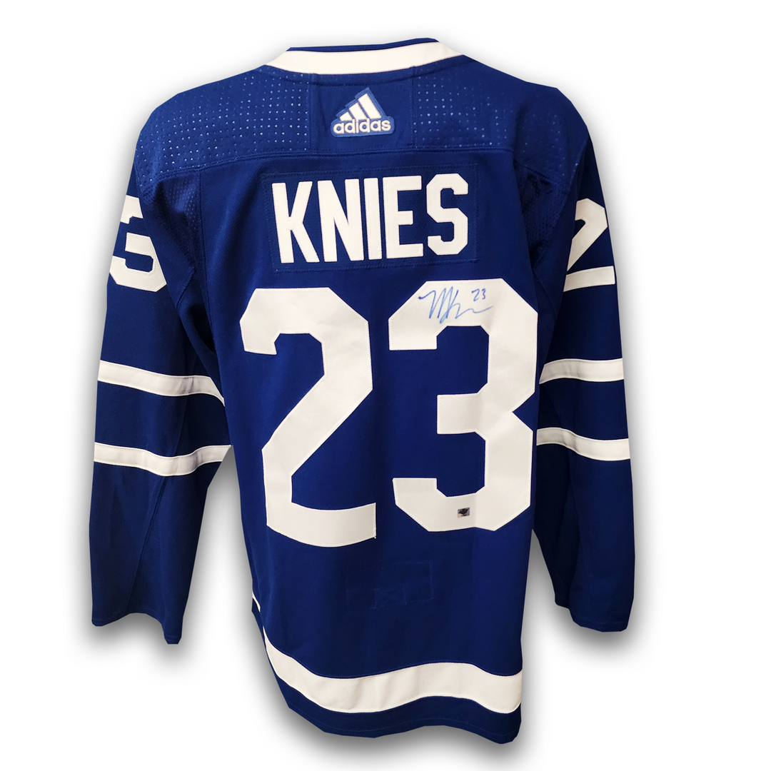 Matthew Knies Autographed Toronto Maple Leafs Adidas Jersey