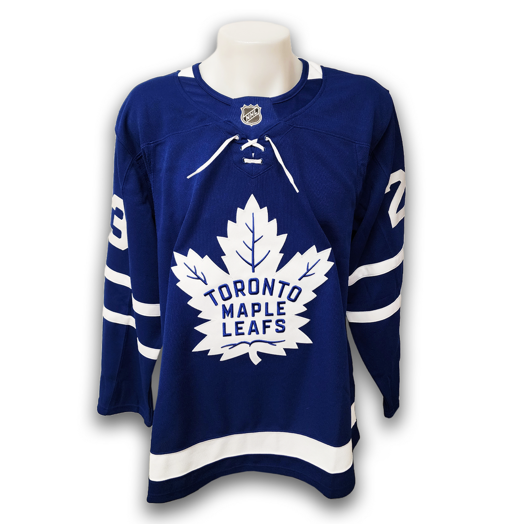 Matthew Knies Autographed Toronto Maple Leafs Fanatics Premium Jersey