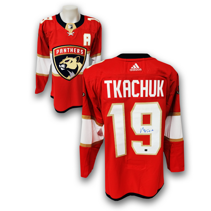 Matthew Tkachuk Autographed Florida Panthers Adidas Jersey