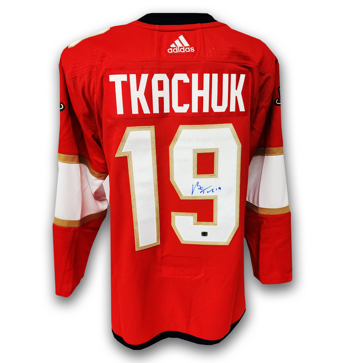 Matthew Tkachuk Autographed Florida Panthers Adidas Jersey