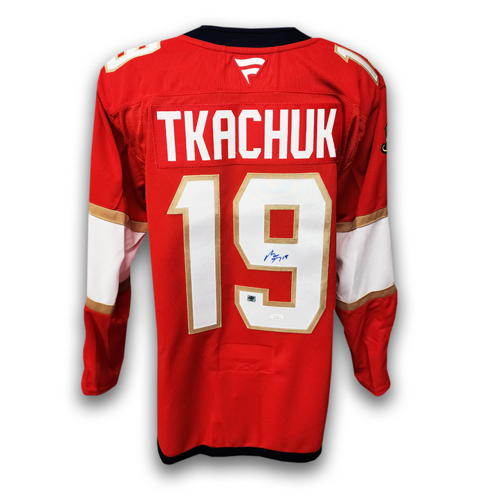 Matthew Tkachuk Autographed Florida Panthers Fanatics Premium Jersey