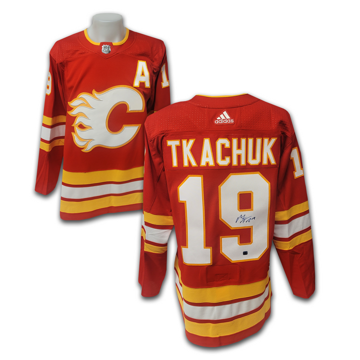 Matthew Tkachuk Calgary Flames Current Home Adidas Jersey