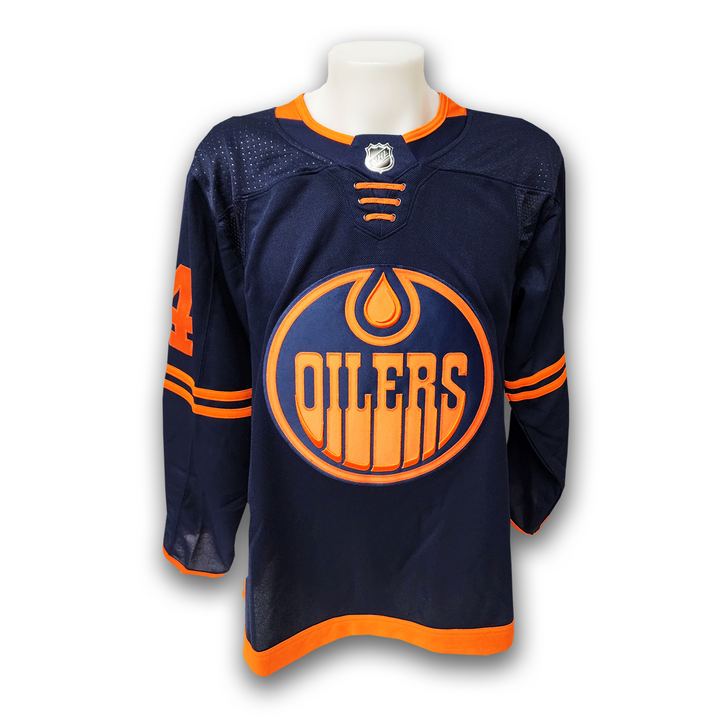 Mattias Ekholm Autographed Edmonton Oilers Alternate Adidas Jersey