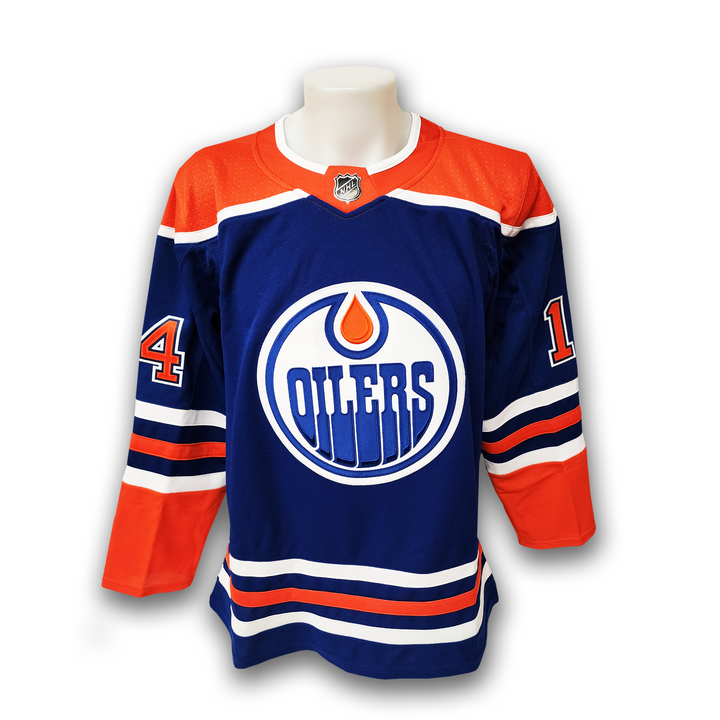 Mattias Ekholm Autographed Edmonton Oilers Home Adidas Jersey