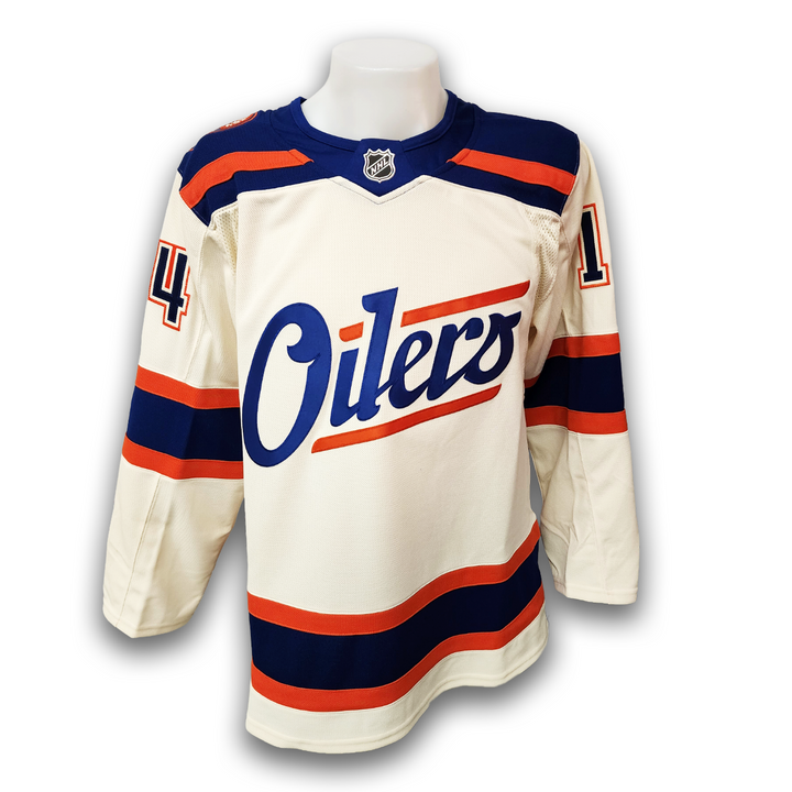 Mattias Ekholm Autographed Edmonton Oilers Alternate Fanatics Premium Jersey