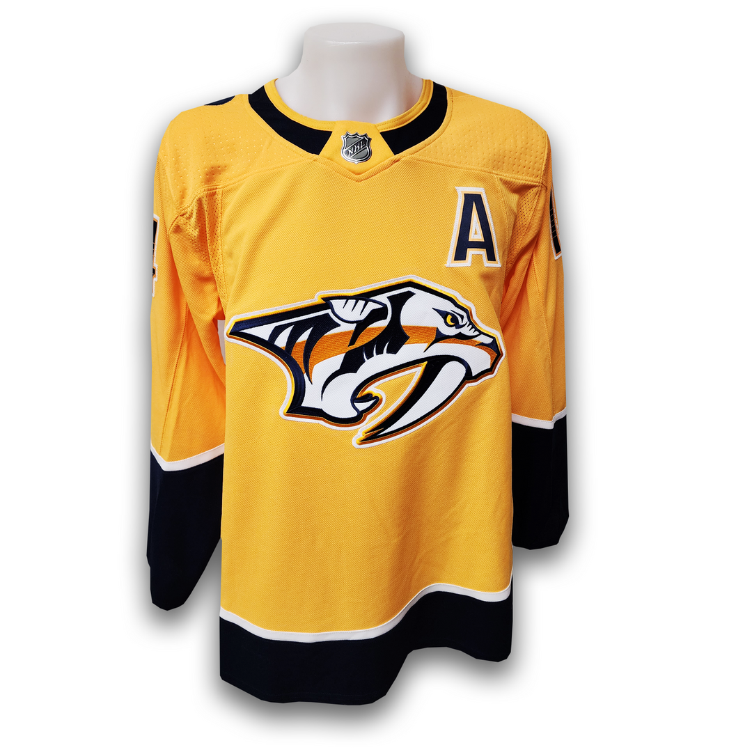 Mattias Ekholm Autographed Nasvhille Predators Adidas Jersey