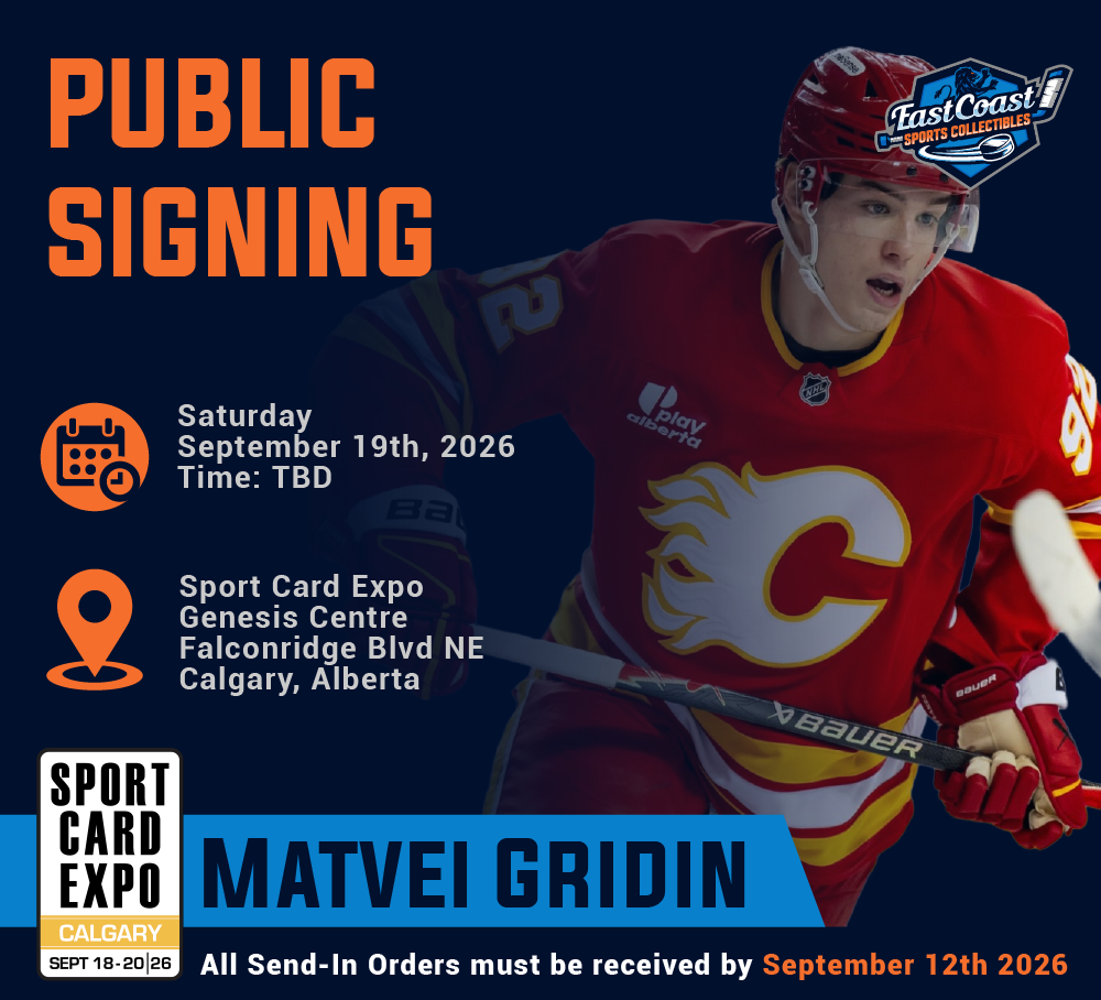 Pre-Order - Matvei Gridin - Your Hockey Card
