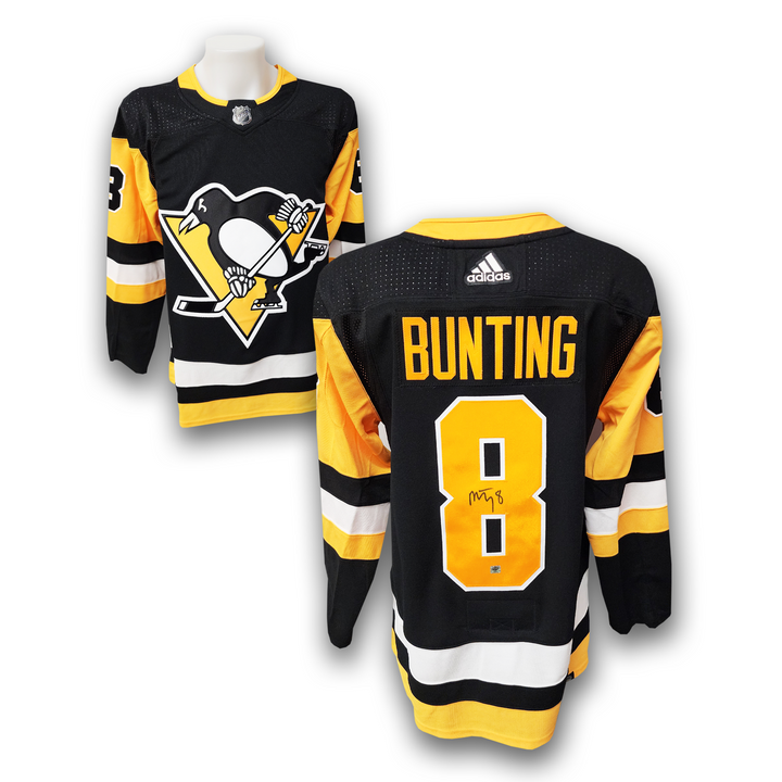 Michael Bunting Autographed Pittsburgh Penguins Home Adidas Jersey