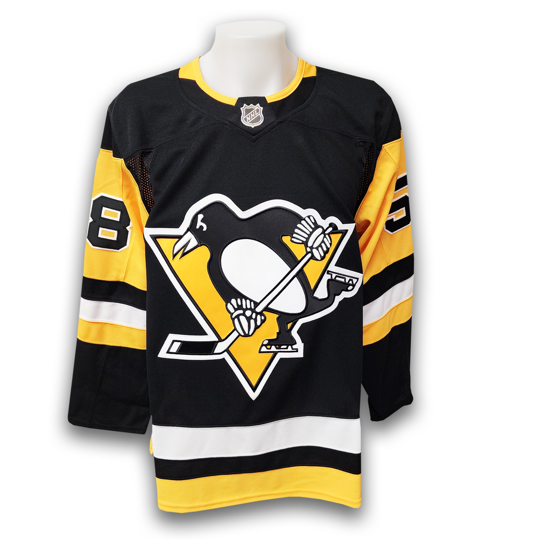 Michael Bunting Autographed Pittsburgh Penguins Home Fanatics Premium Jersey