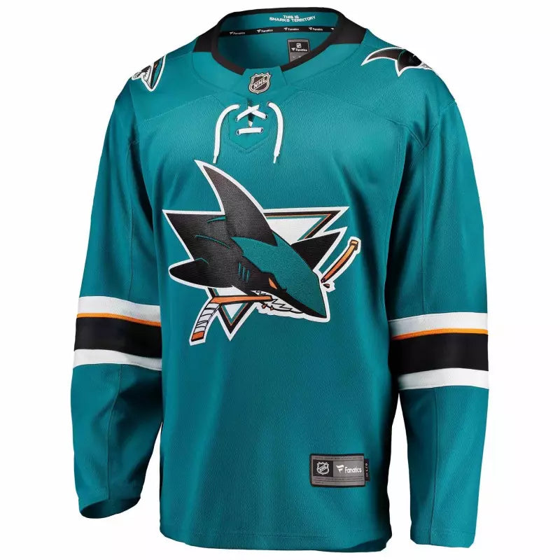 Pre-Order - Miikka Kiprusoff Autographed San Jose Sharks Home Fanatics Breakaway Jersey