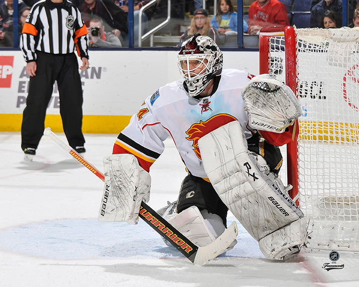 Pre-Order - Miikka Kiprusoff Autographed Calgary Flames Away Horizontal 8x10 Photo