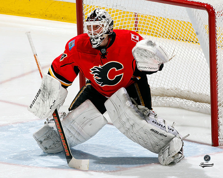 Pre-Order - Miikka Kiprusoff Autographed Calgary Flames Home Horizontal 8x10 Photo