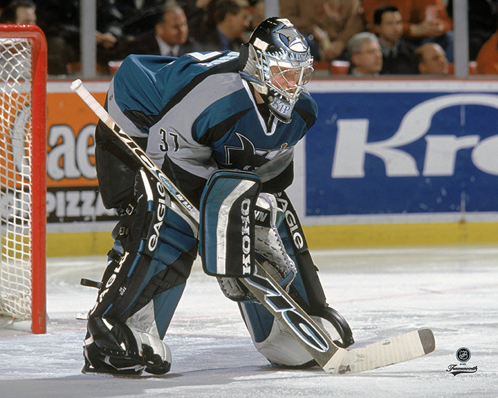 Pre-Order - Miikka Kiprusoff Autographed San Jose Sharks Home 8x10 Photo