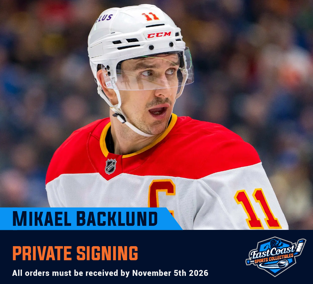 Pre-Order - Mikael Backlund - Inscription