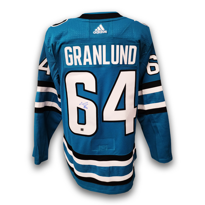 Mikael Granlund Autographed San Jose Sharks Adidas Jersey