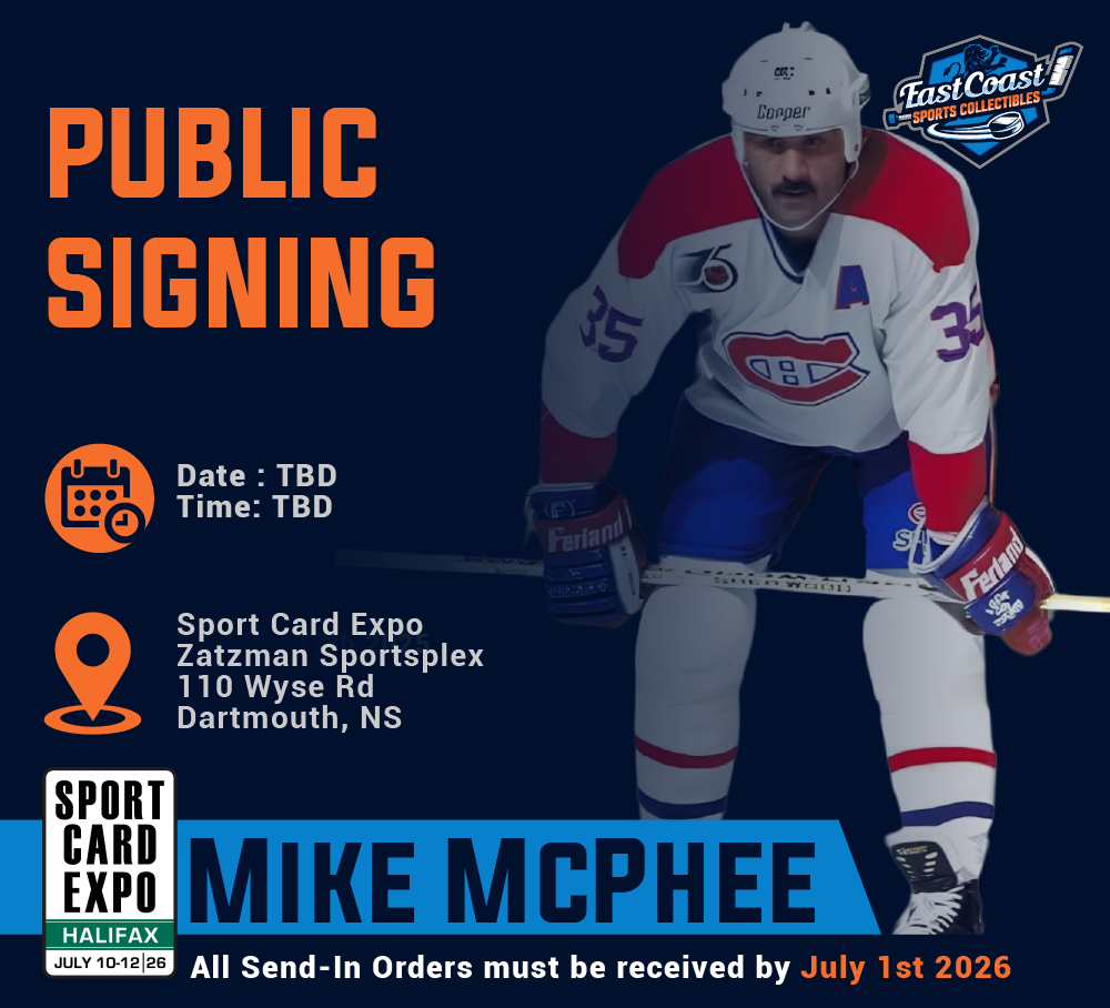 Pre-Order - Mike McPhee - Your Hockey Card