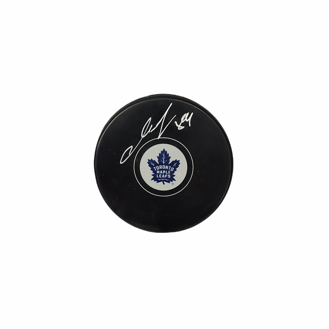 Mikhail Grabovski Autographed Toronto Maple Leafs Hockey Puck