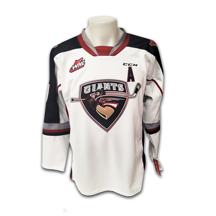 Milan Lucic Autographed Vancouver Giants White CCM Jersey