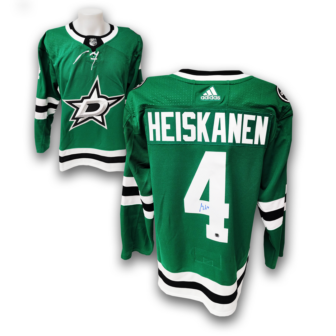 Miro Heiskanen Dallas Stars Autographed Adidas Jersey