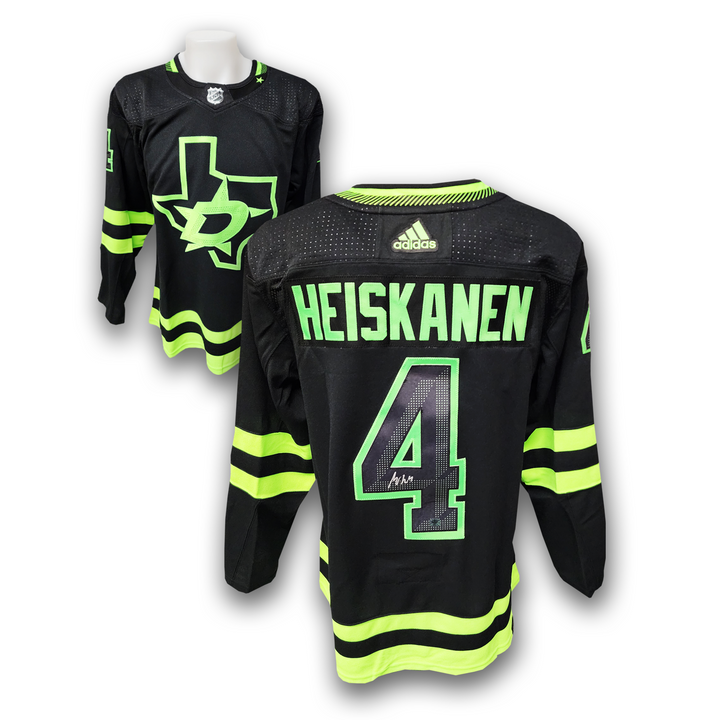 Miro Heiskanen Dallas Stars Autographed Alternate Adidas Jersey