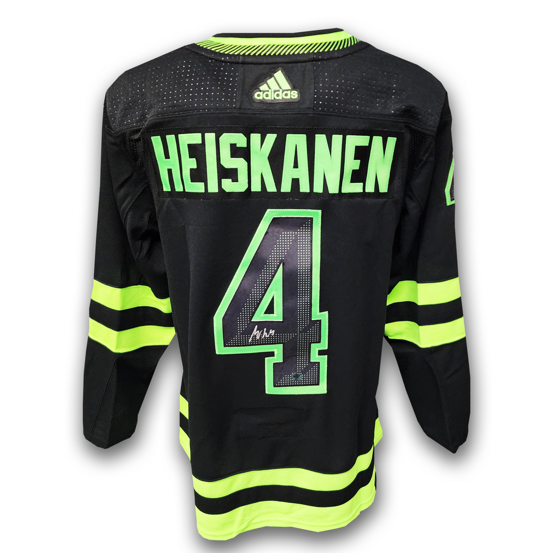 Miro Heiskanen Dallas Stars Autographed Alternate Adidas Jersey