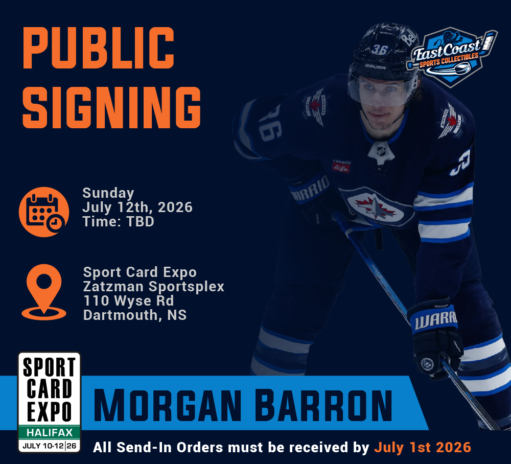 Pre-Order - Morgan Barron - Your Hockey Card