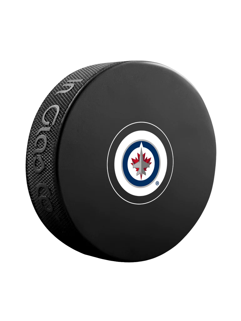 Pre-Order - Morgan Barron Autographed Winnipeg Jets Hockey Puck