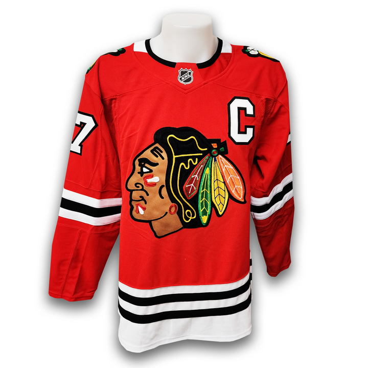 Nick Foligno Autographed Chicago Black Hawks Home Fanatics Premium Jersey
